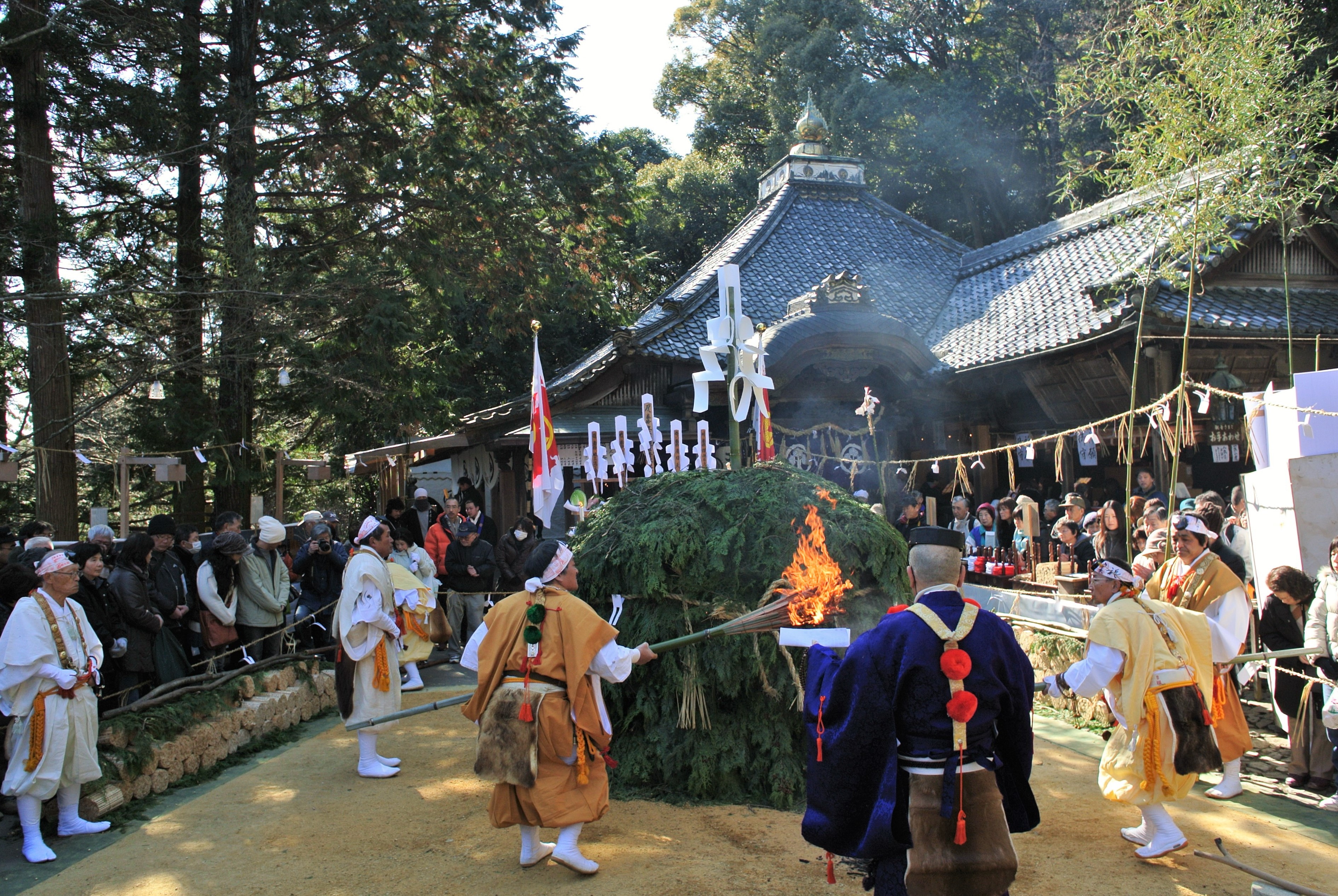 立木観音 節分会
